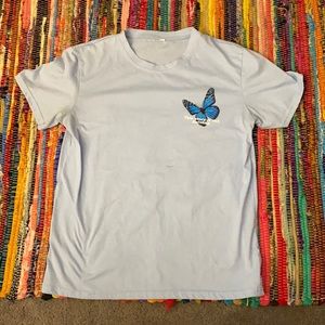 Mens Butterfly Graphic Tee